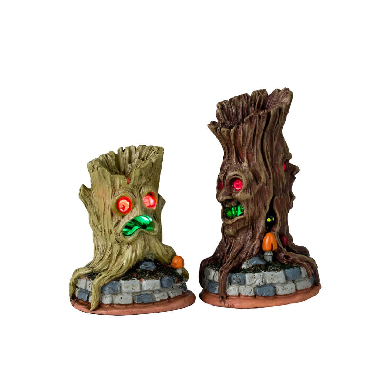 Lemax© Spooky Town Halloween Village Accessory™: Spooky Tree Trunks, Set of 2